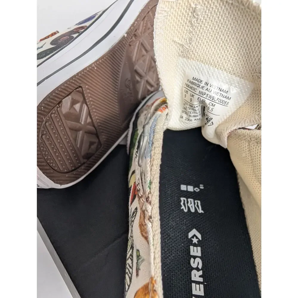 Converse size 9 baby kid infant All Star Chuck Taylor easy on animal zoo bug
